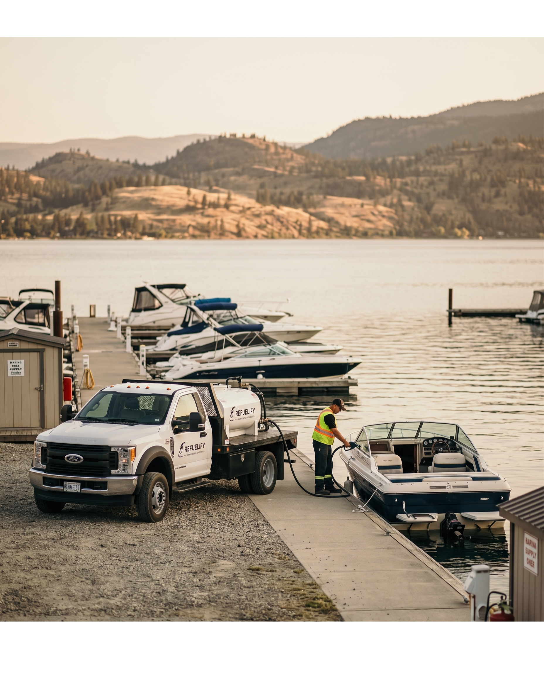Refuelify fuel delivery for boats
